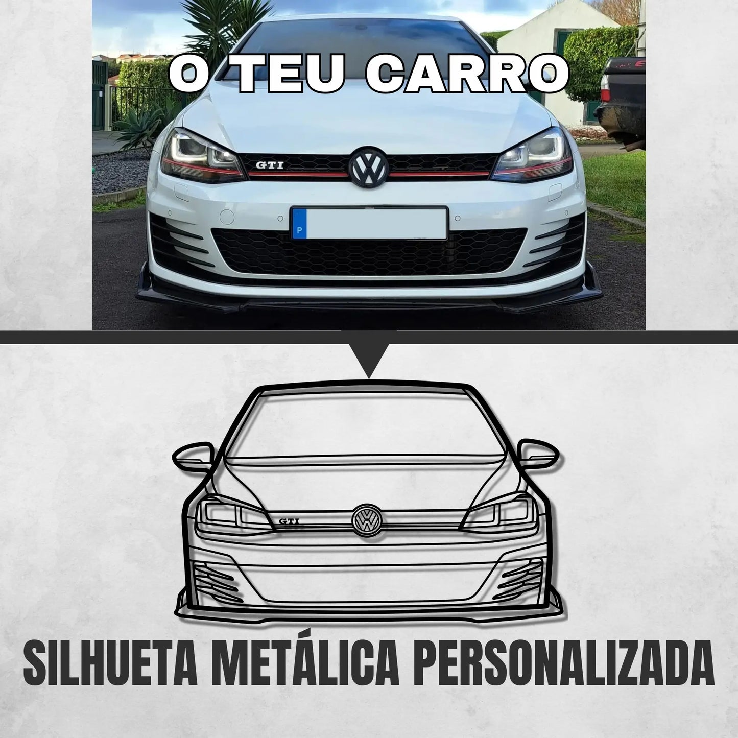 SILHUETA METÁLICA PERSONALIZADA