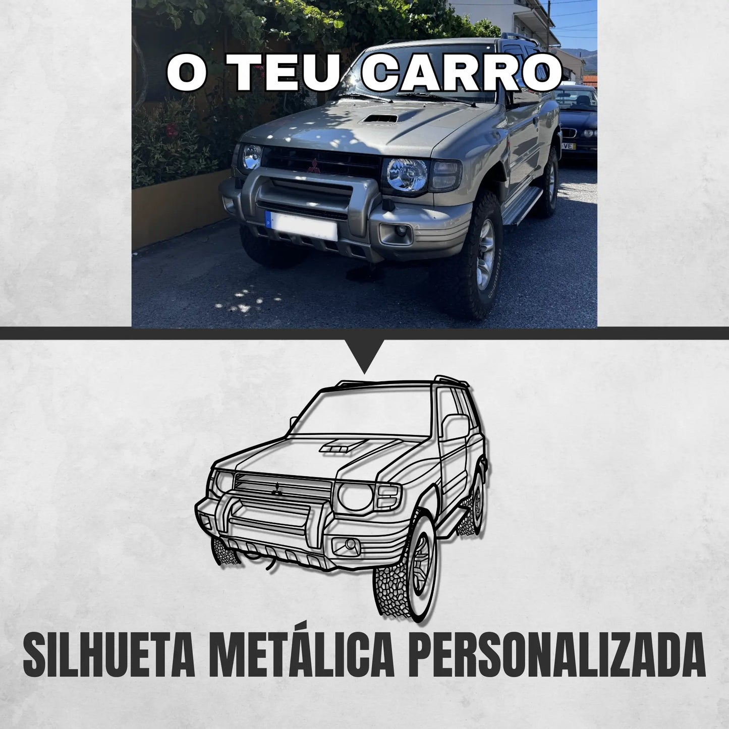 SILHUETA METÁLICA PERSONALIZADA