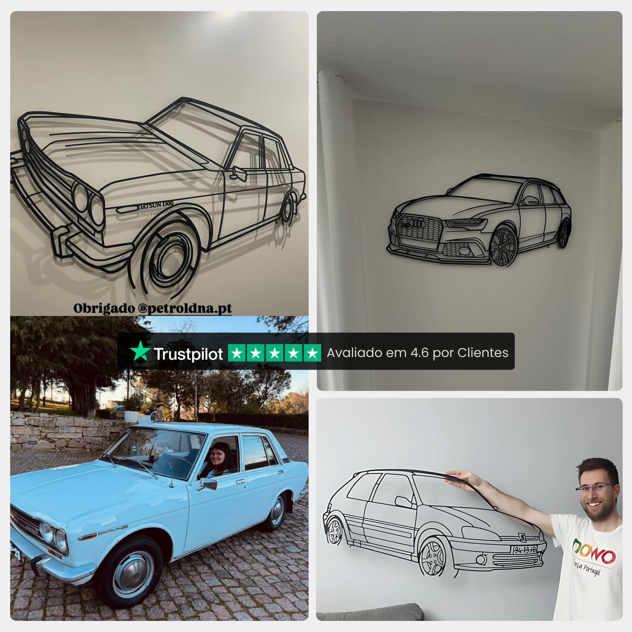 CUSTOM CAR SILHOUETTE