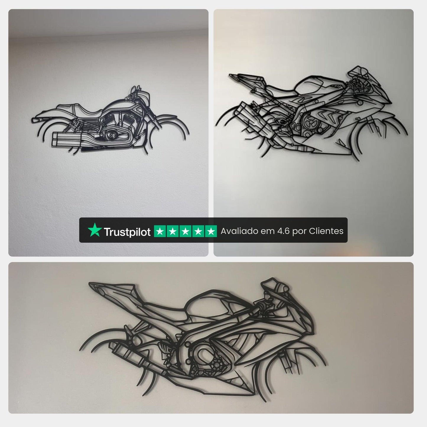 SILHUETA DE MOTA PERSONALIZADA