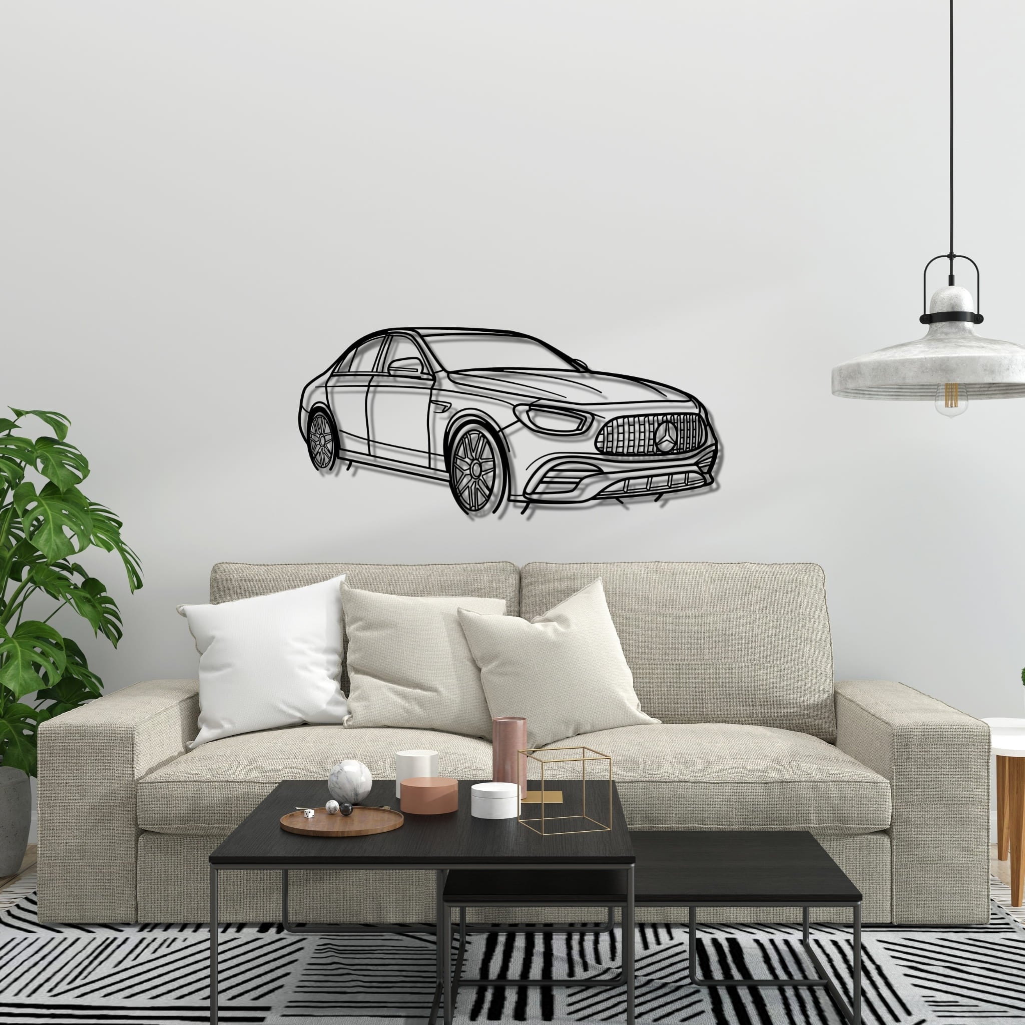 E63 S PERSPETIVA FRONTAL