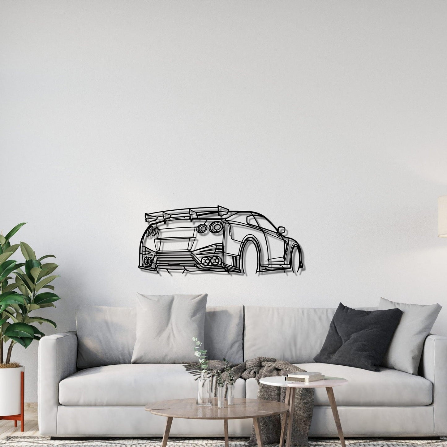 GT-R R35 PERSPETIVA TRASEIRA