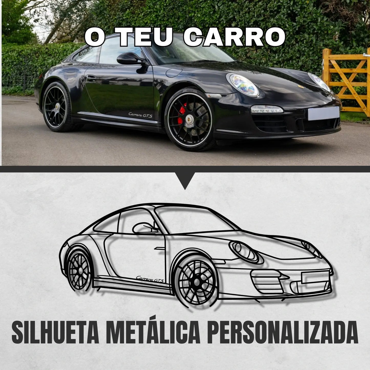 SILHUETA METÁLICA PERSONALIZADA