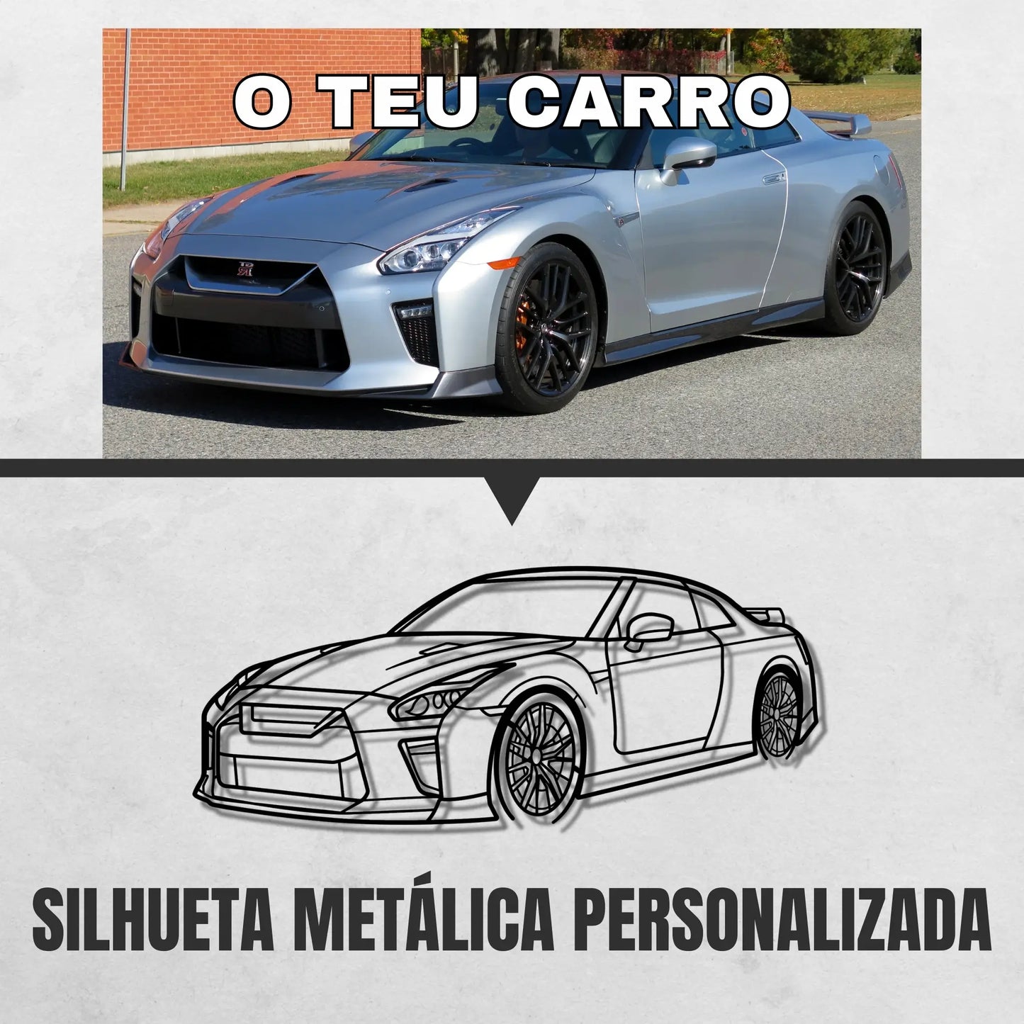 SILHUETA METÁLICA PERSONALIZADA
