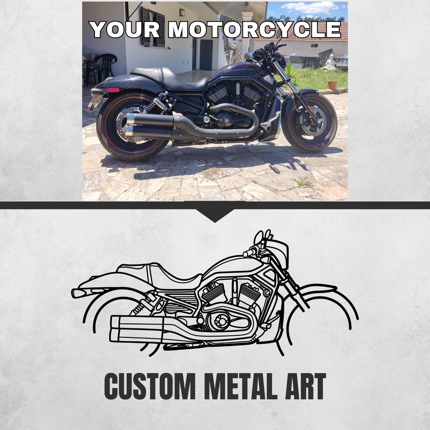 SILHUETA DE MOTA PERSONALIZADA