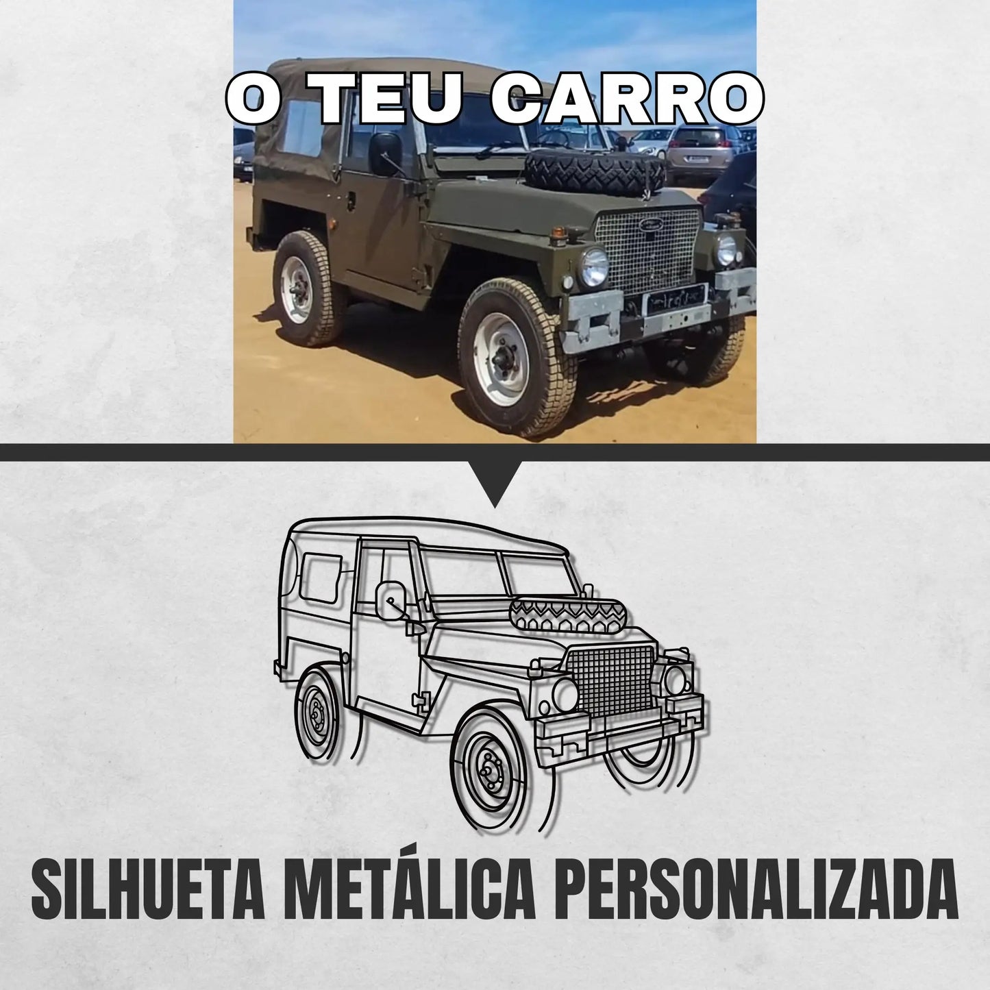 SILHUETA METÁLICA PERSONALIZADA