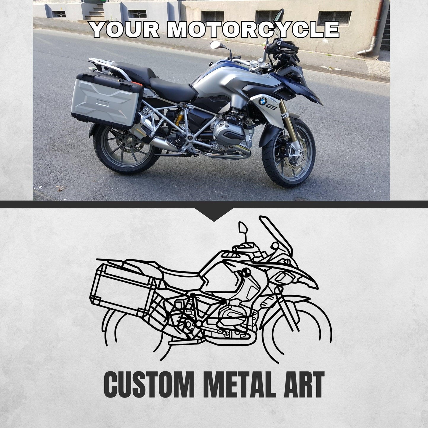 SILHUETA DE MOTA PERSONALIZADA