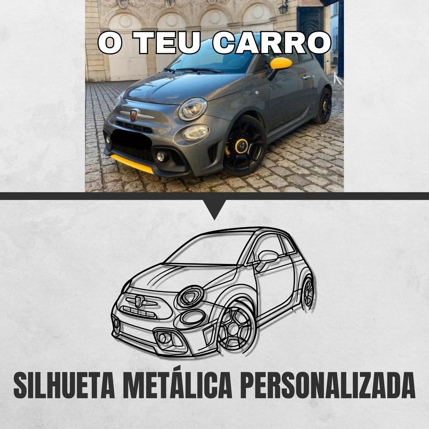 SILHUETA METÁLICA PERSONALIZADA