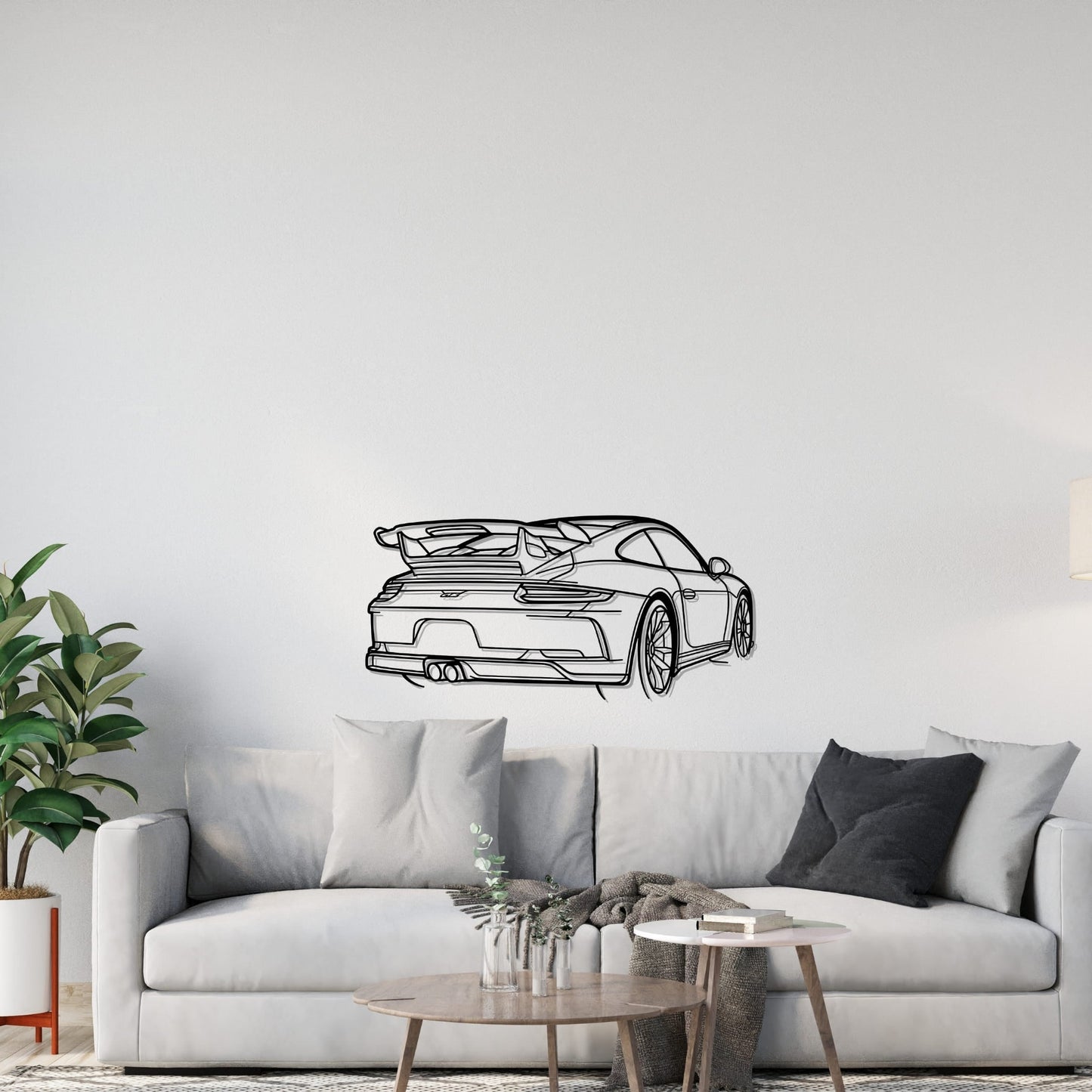 911 GT3 model 991 Back Angle