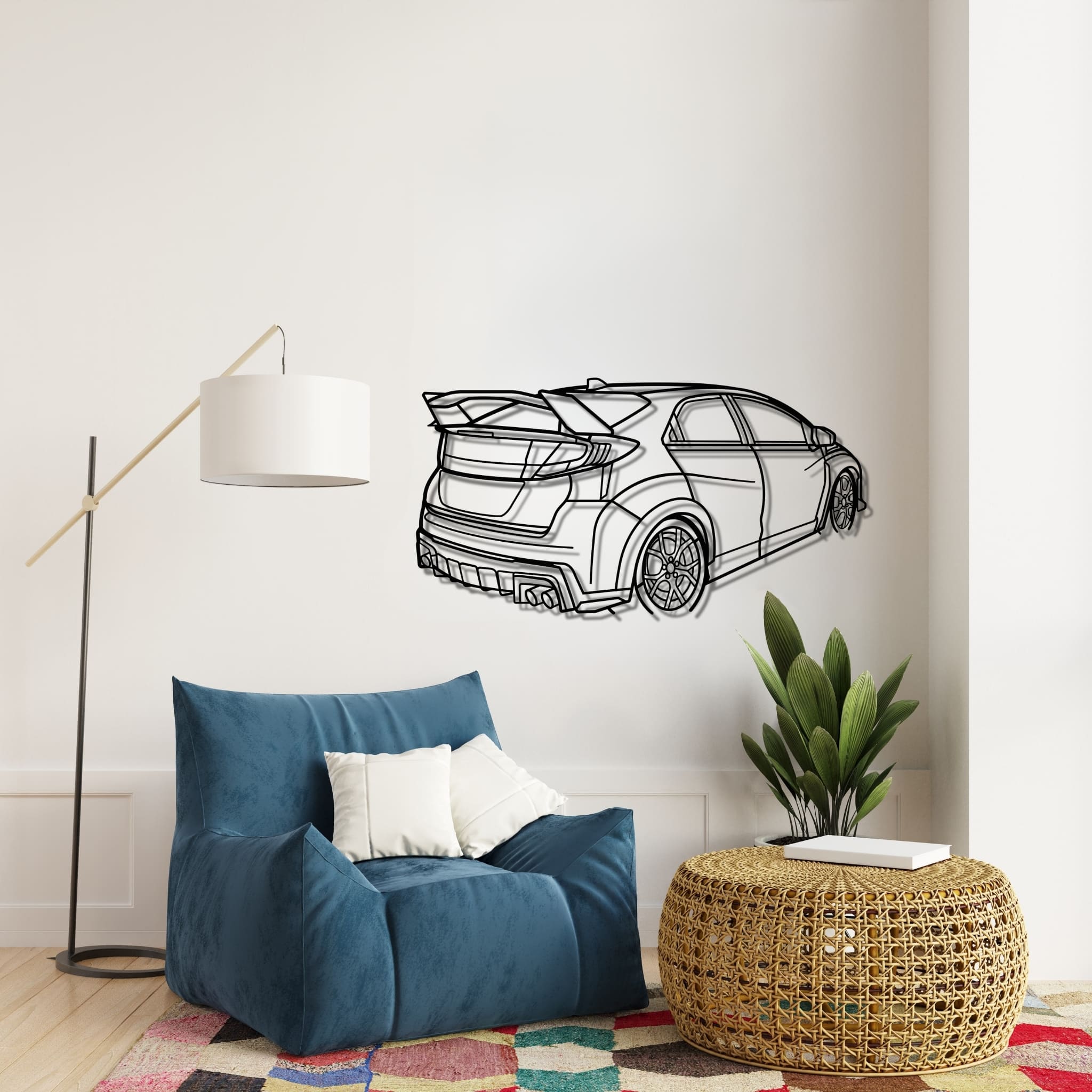 CIVIC TYPE R FK2 PERSPETIVA TRASEIRA