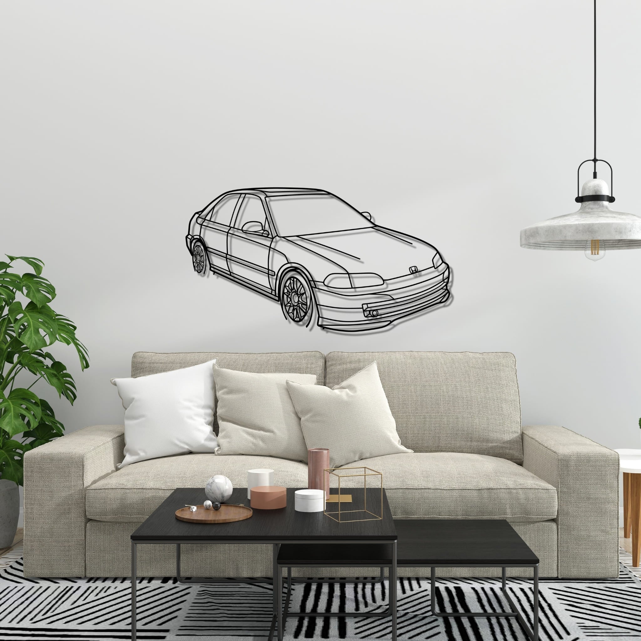 CIVIC EG9 PERSPETIVA FRONTAL