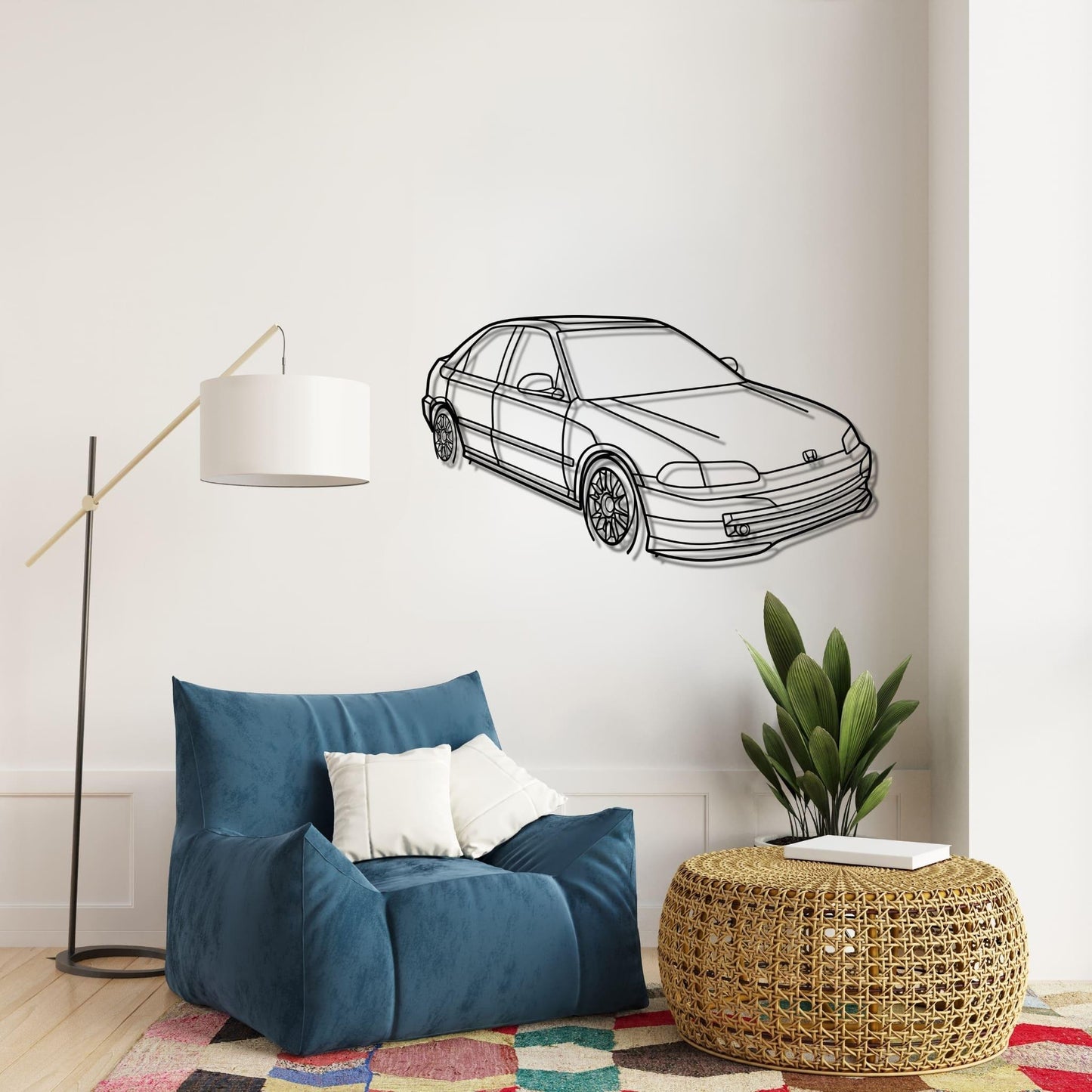 CIVIC EG9 PERSPETIVA FRONTAL