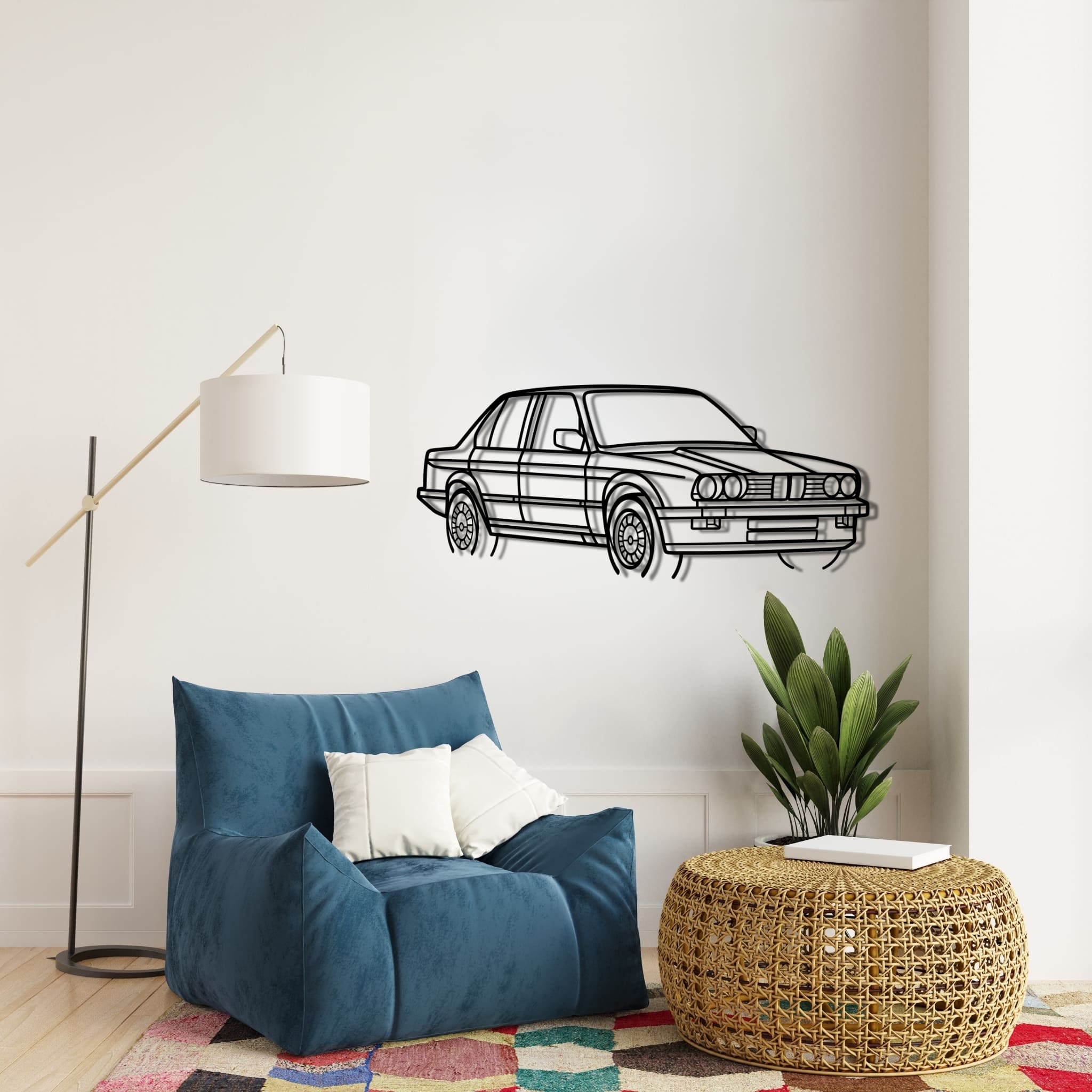 VISTA FRONTAL DEL 316i E30