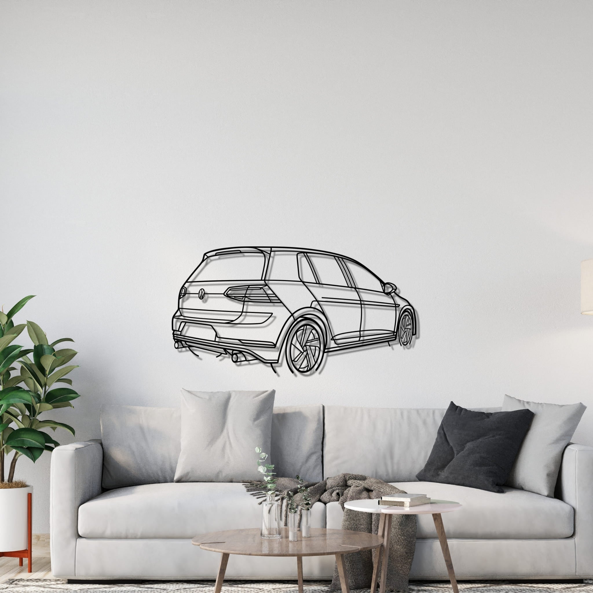 GOLF 7 GTI PERSPETIVA TRASEIRA