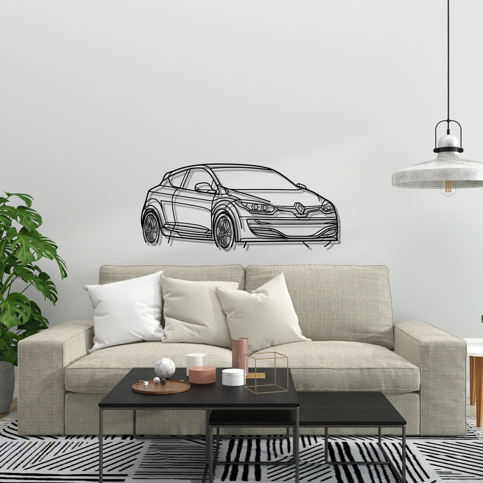 MEGANE 3 RS PERSPETIVA FRONTAL