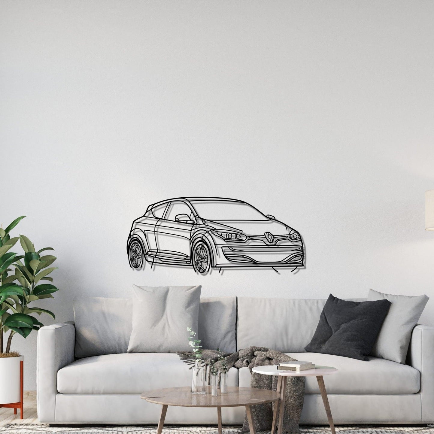 MEGANE 3 RS PERSPETIVA FRONTAL