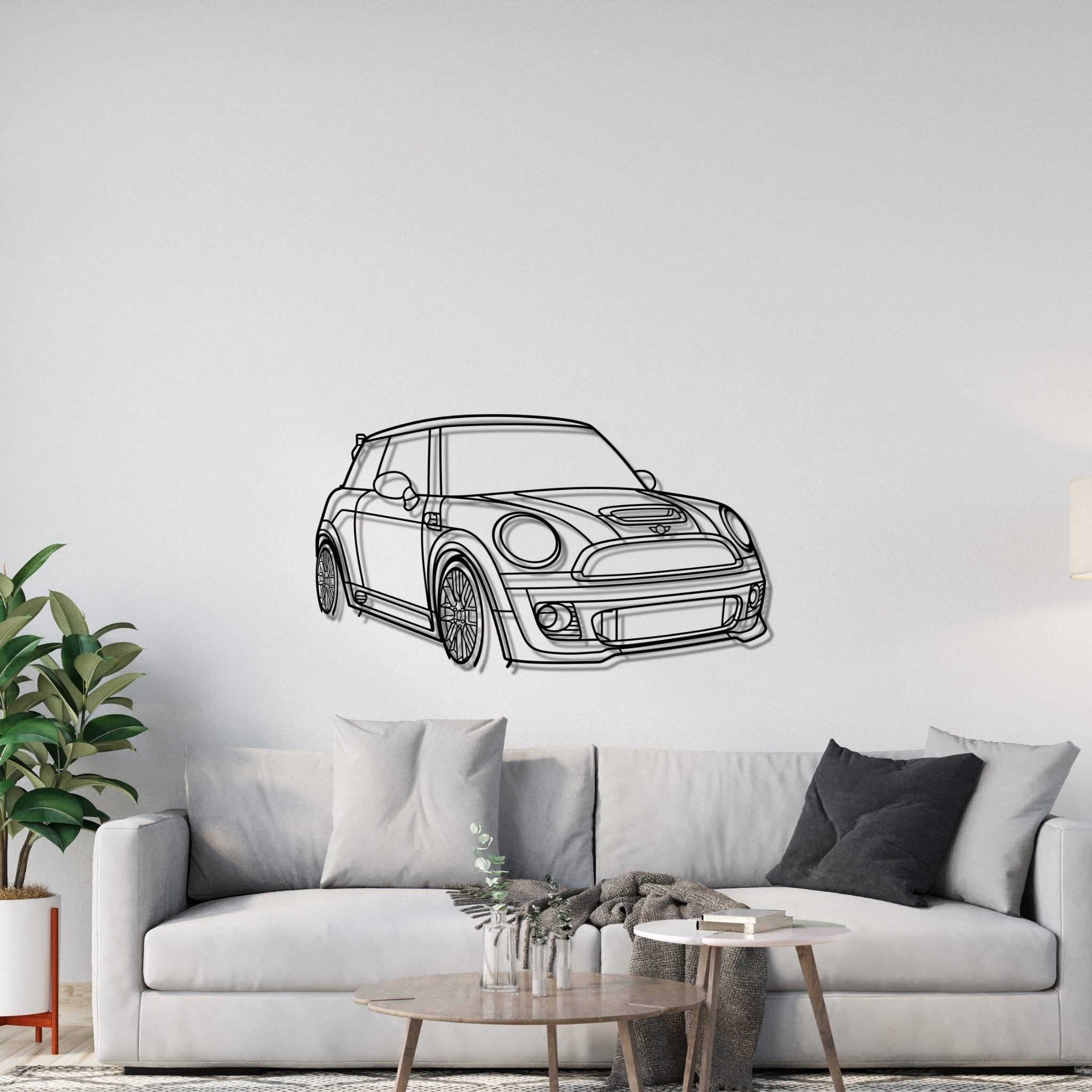 JCW R56 PERSPETIVA FRONTAL
