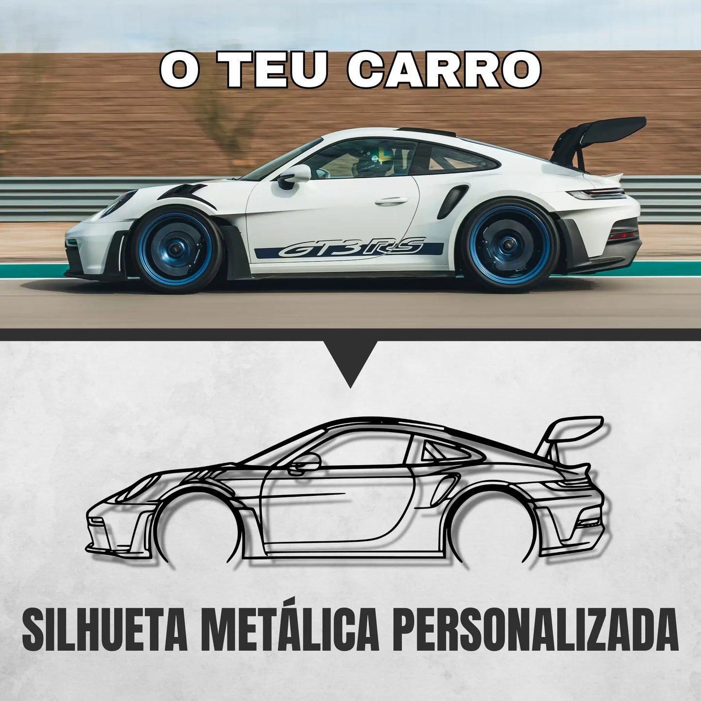 SILHUETA METÁLICA PERSONALIZADA