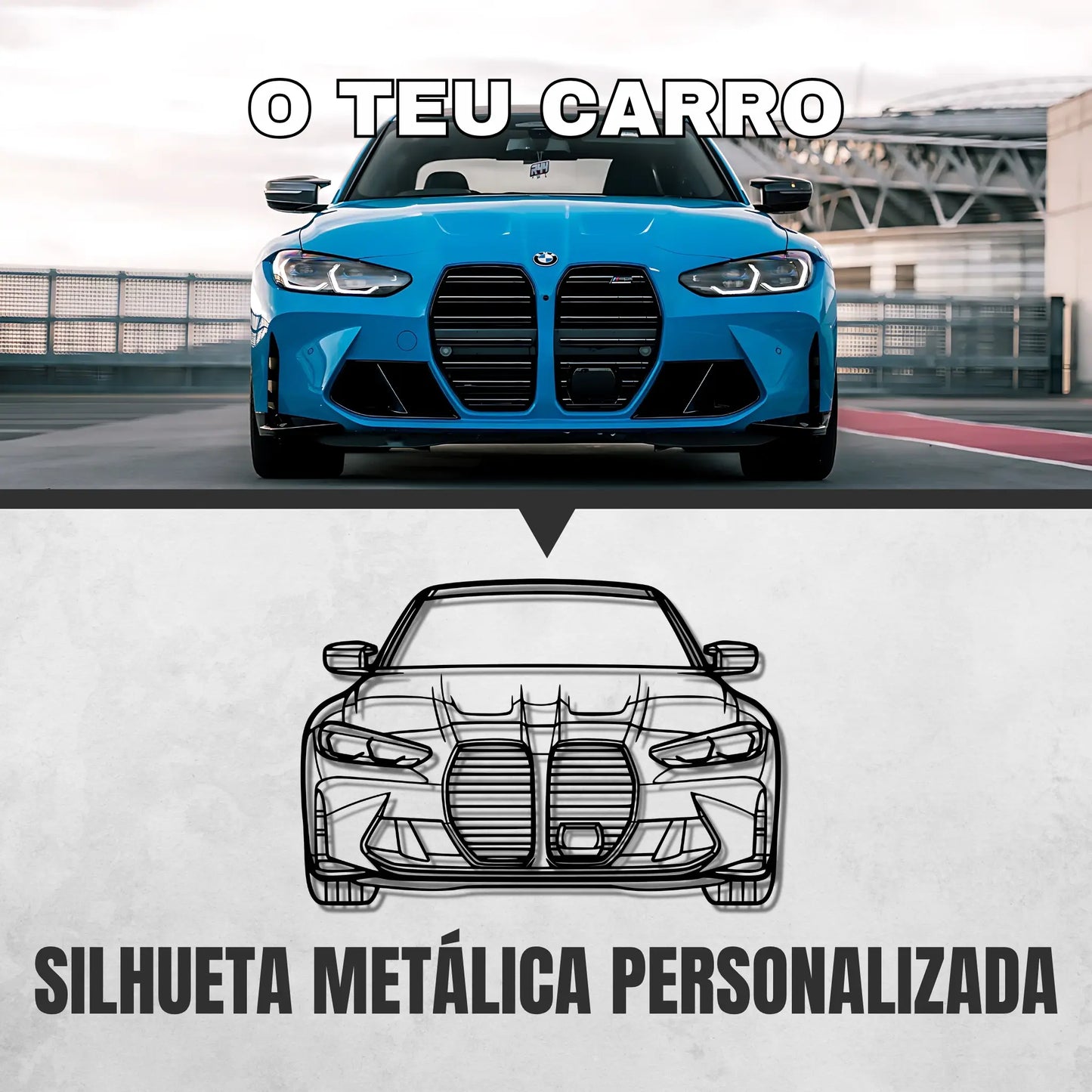 SILHUETA METÁLICA PERSONALIZADA
