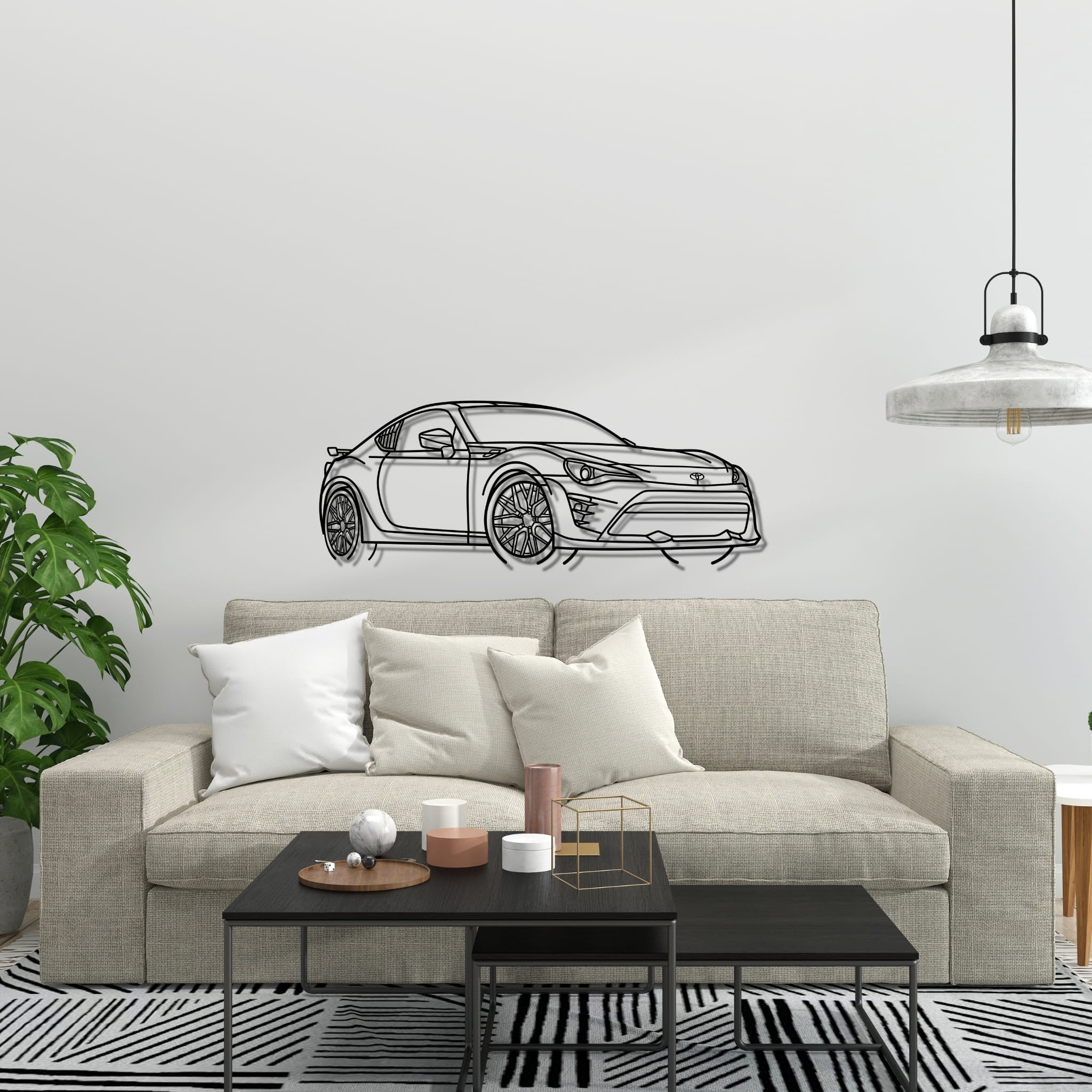 VISTA FRONTAL DEL GT 86