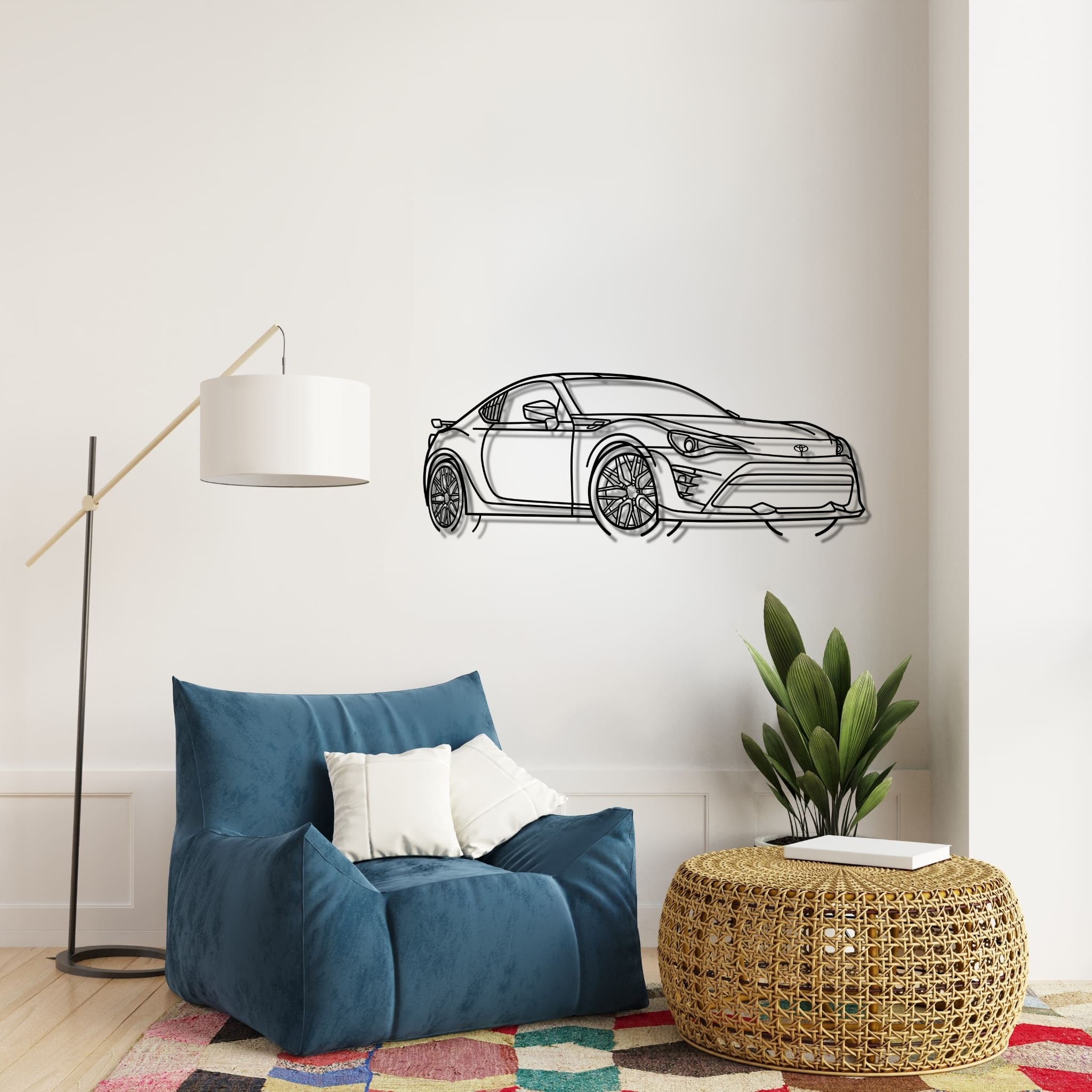 VISTA FRONTAL DEL GT 86