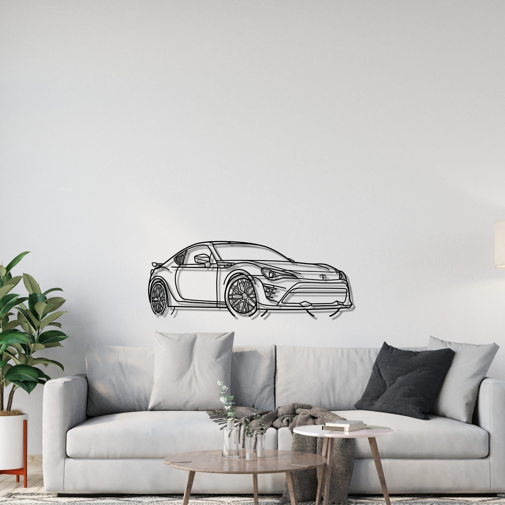 VISTA FRONTAL DEL GT 86