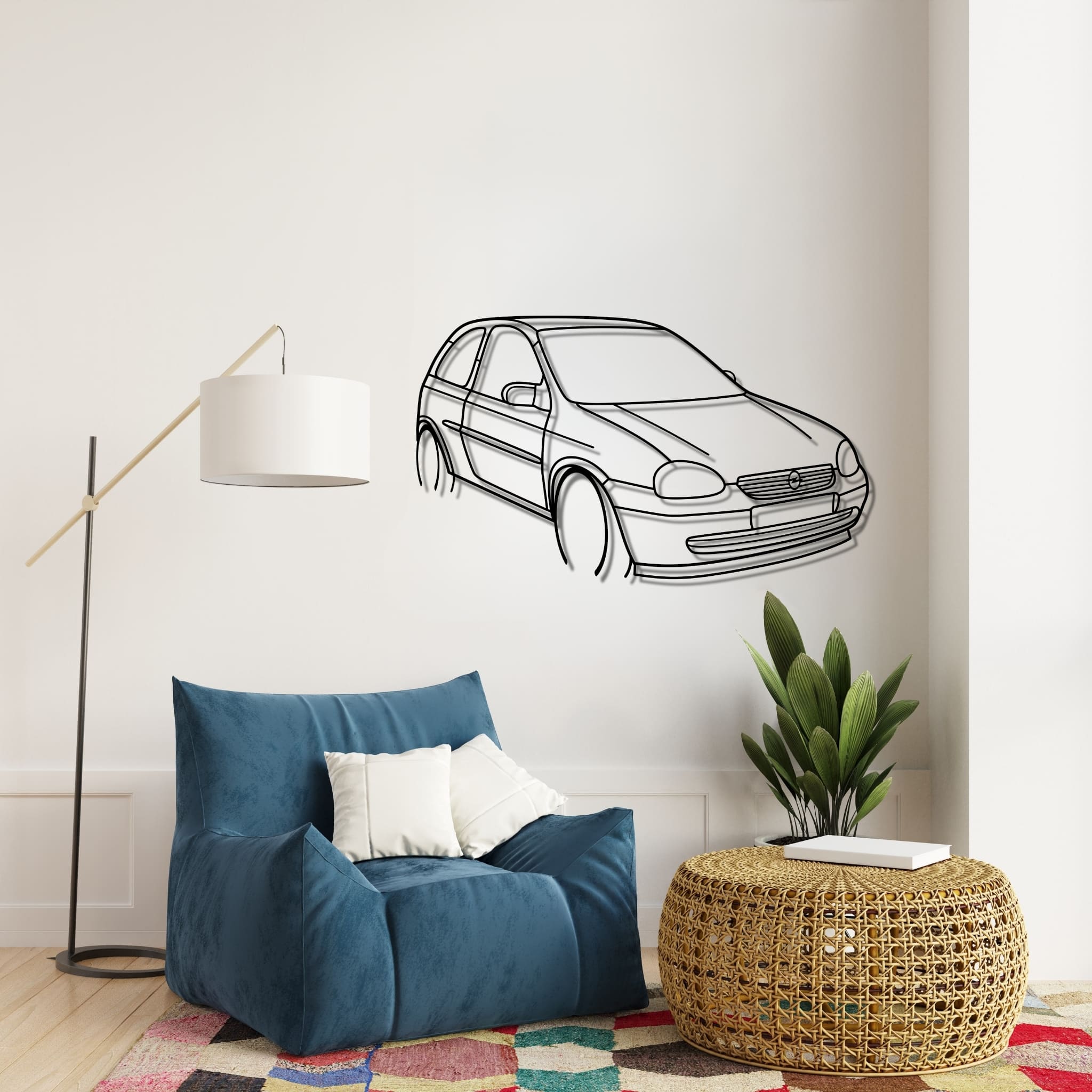 CORSA B PERSPETIVA FRONTAL