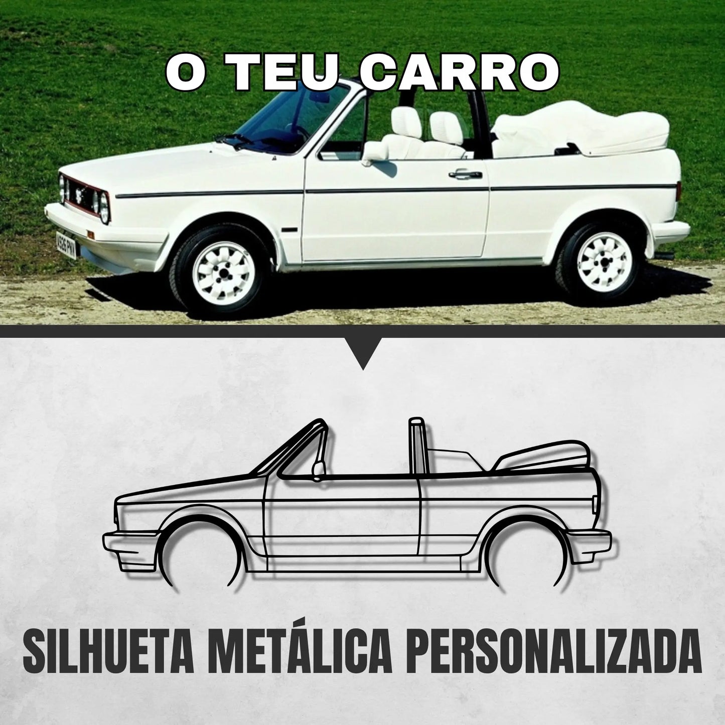 SILHUETA METÁLICA PERSONALIZADA