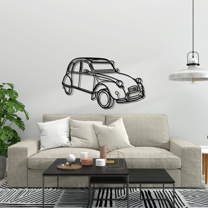 VISTA FRONTAL DEL 2CV
