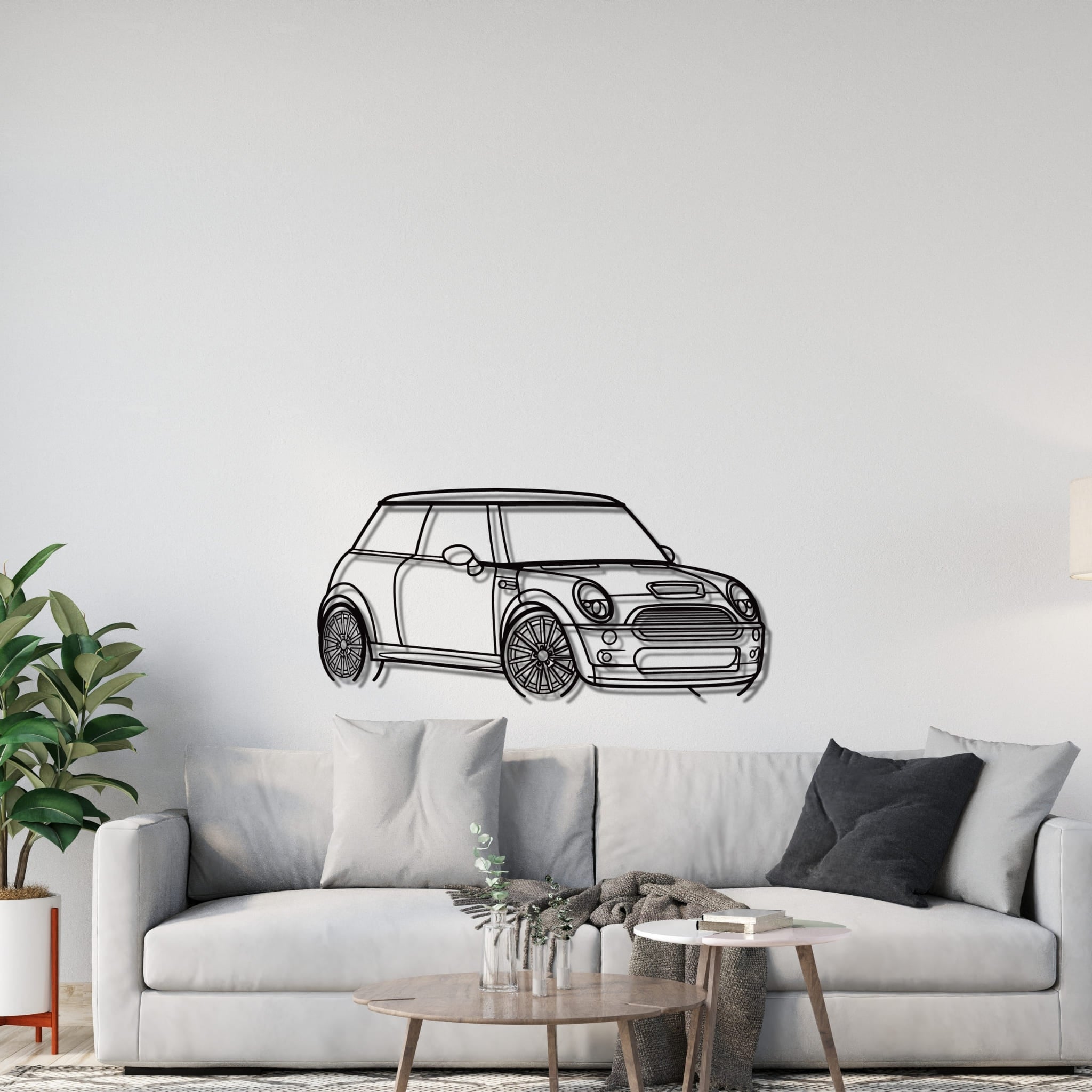 COOPER S R53 PERSPETIVA FRONTAL