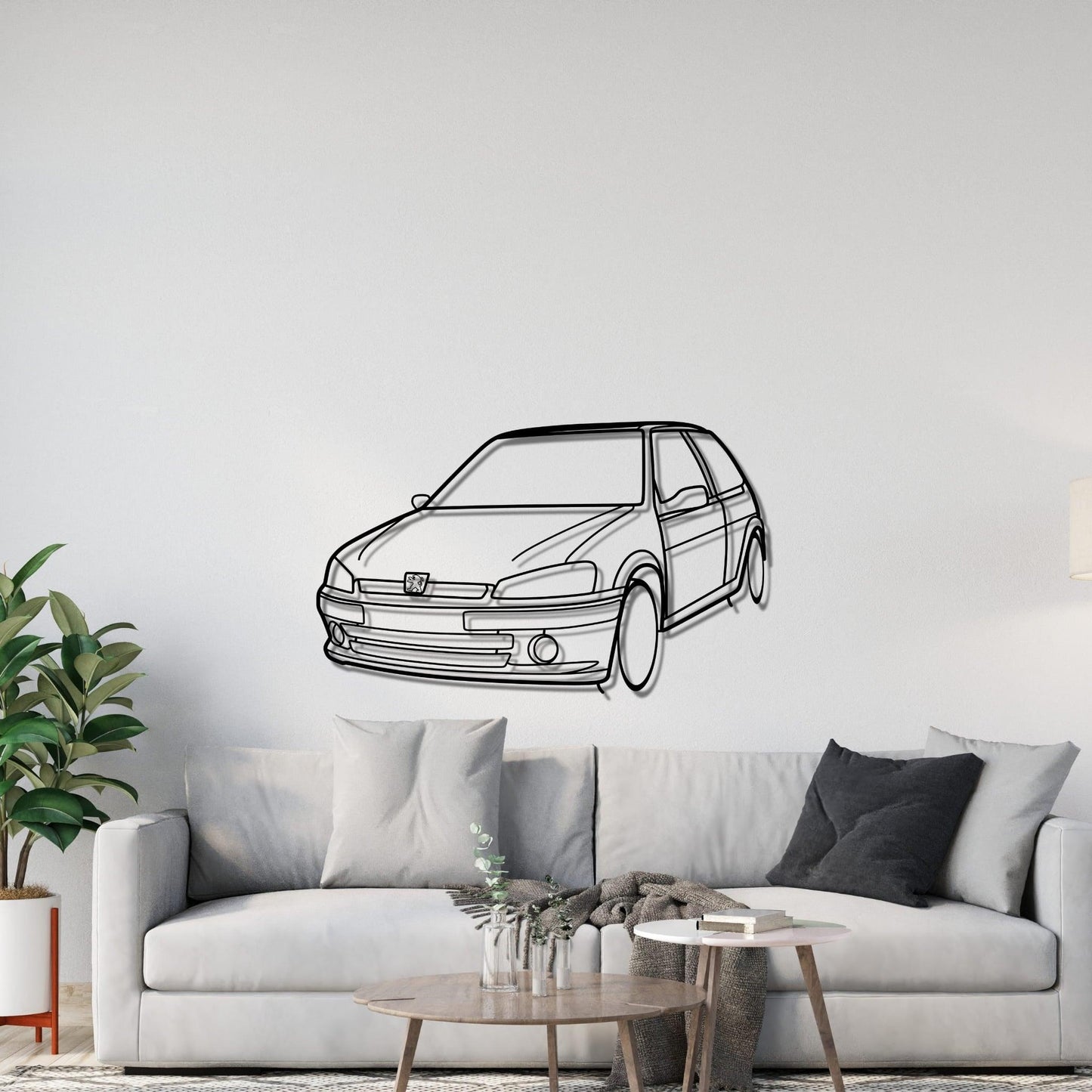 106 GTI FASE 2 PERSPETIVA FRONTAL