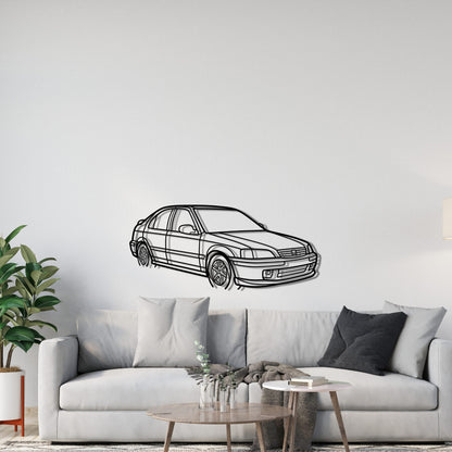 CIVIC 6 FASTBACK PERSPETIVA FRONTAL