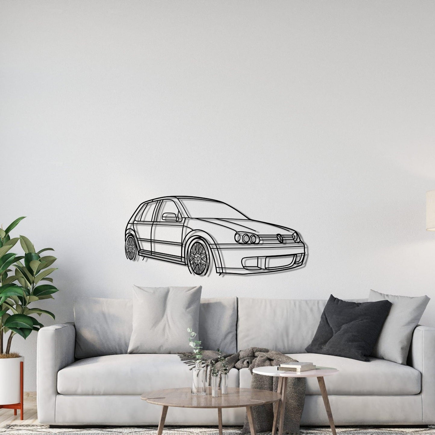 GOLF 4 R32 PERSPETIVA FRONTAL