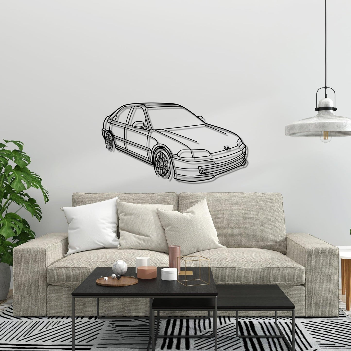 CIVIC EG9 PERSPETIVA FRONTAL