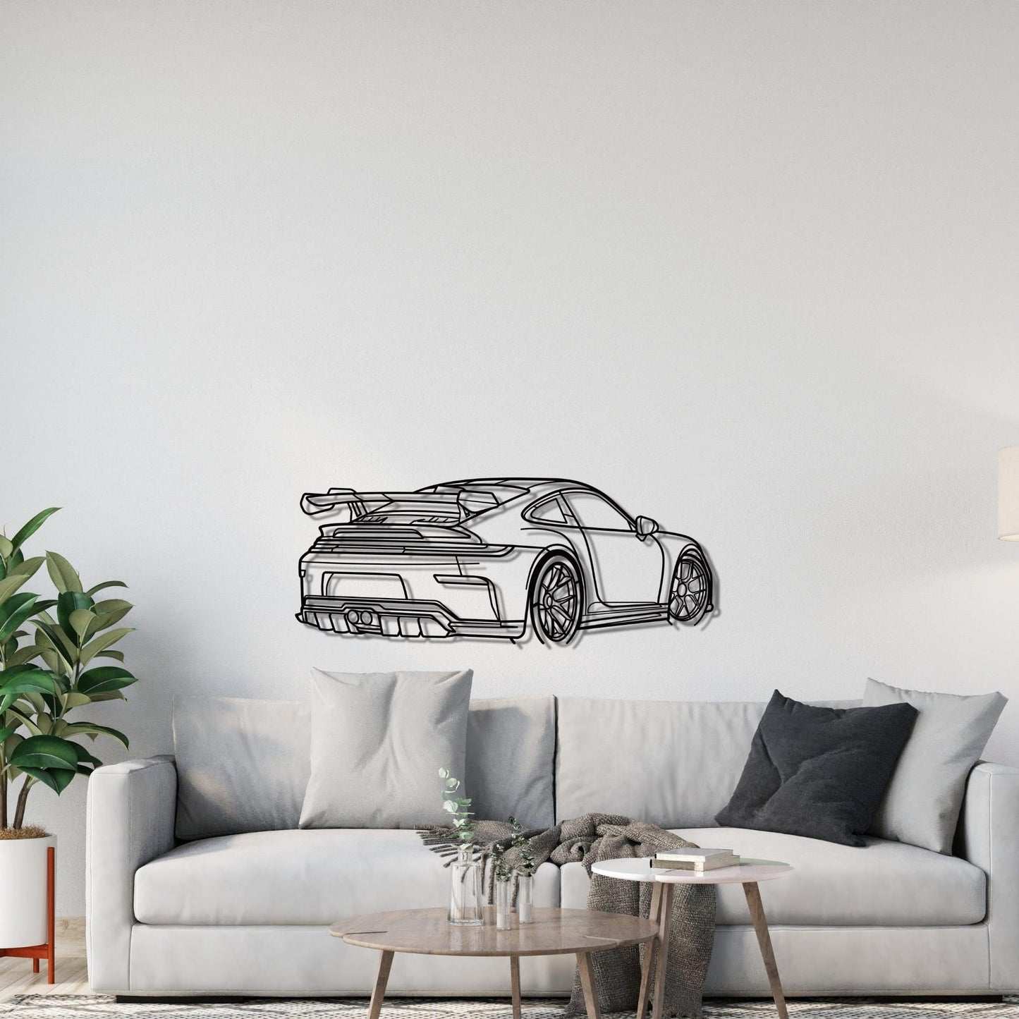 911 992 GT3 PERSPETIVA TRASEIRA