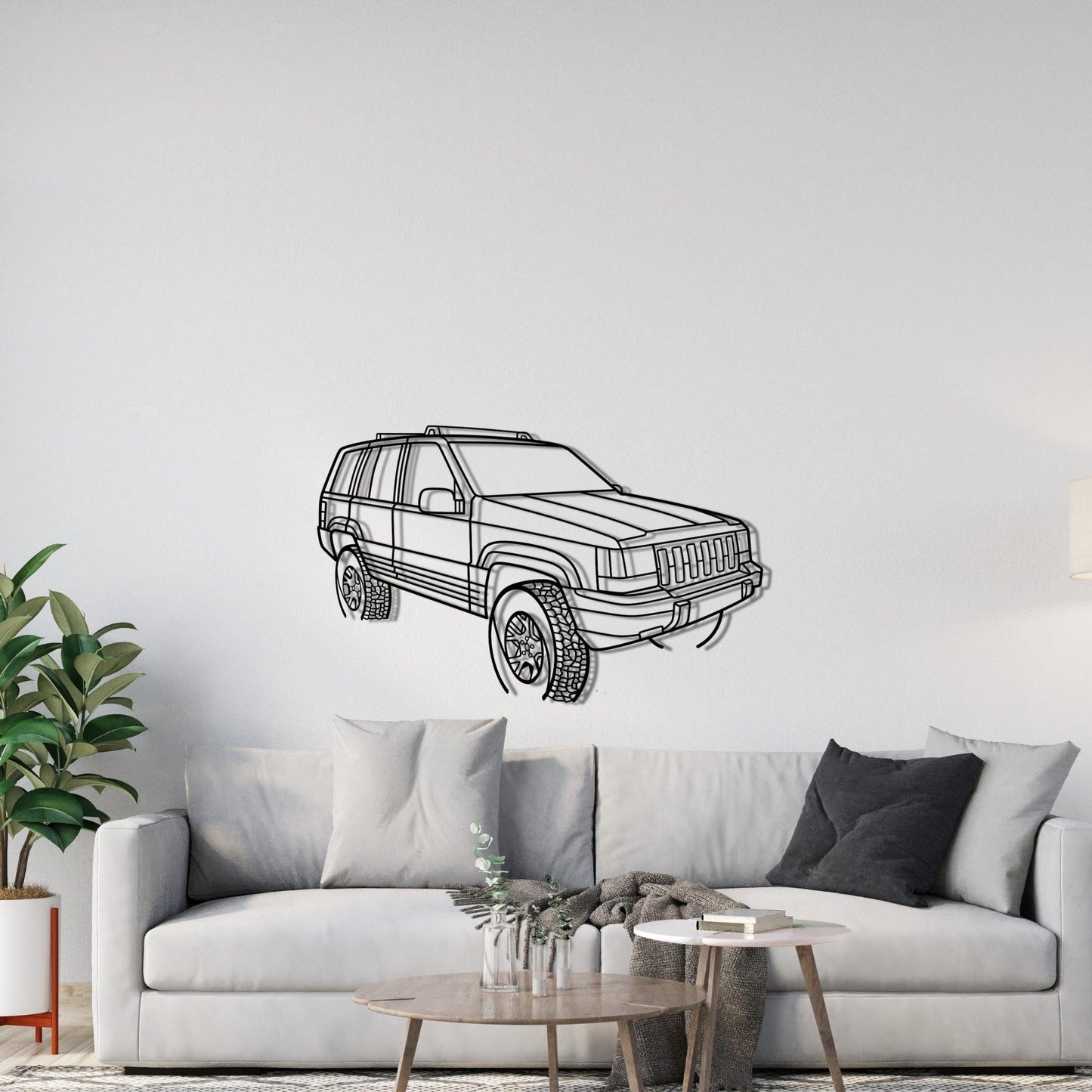 GRAND CHEROKEE MK1 PERSPETIVA FRONTAL